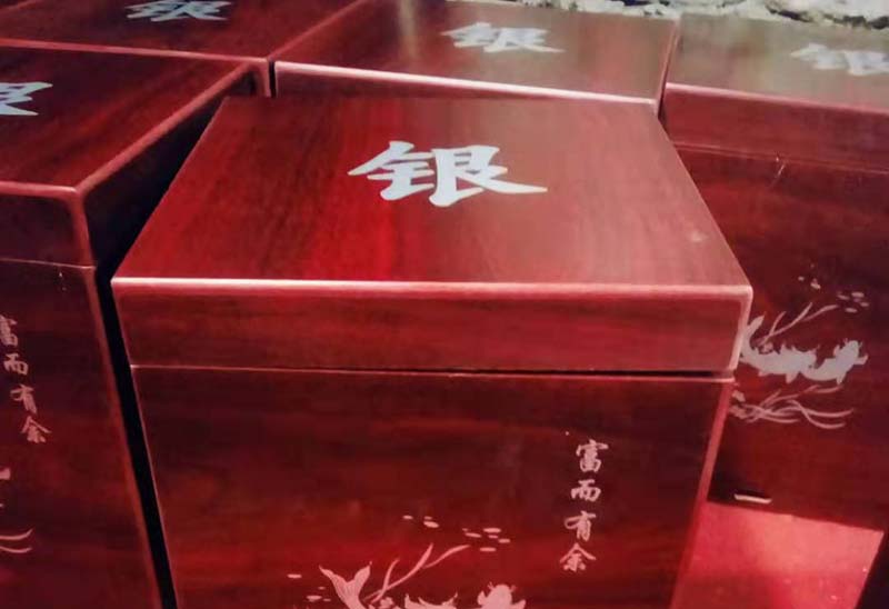 哈尔滨油漆木质盒-06